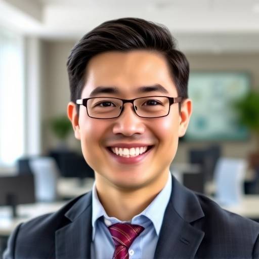 David Lee, smiling professionally in an office setting
